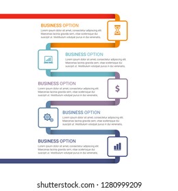 Timeline Infographics design vector and marketing icons can be used for workflow layout, diagram, annual report, web design, steps or processes. - Vector
