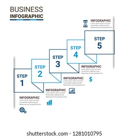 Timeline Infographics design vector and marketing icons can be used for workflow layout, diagram, annual report, web design, steps or processes. - Vector