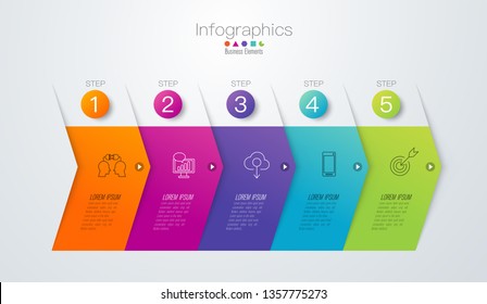 Timeline Infographics Design Vector Marketing Icons Stock Vector ...