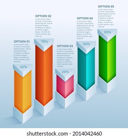 Iconos de diseño de infografías de línea de tiempo vectores e iconos de marketing