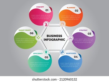 El diseño de infografías de línea de tiempo, vectores e iconos de marketing, se pueden utilizar para el diseño de flujo de trabajo