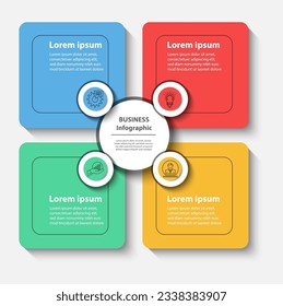 El diseño de infografías de línea de tiempo y los iconos de marketing se pueden utilizar para diseño de flujo de trabajo, diagrama, informe anual, diseño web. Concepto de negocio con 6 opciones, pasos o procesos.