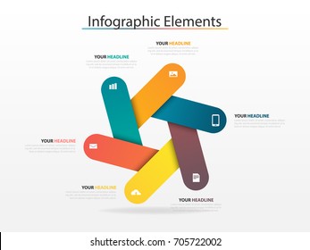 Timeline infographics design vector and marketing icons can be used for workflow layout, diagram, annual report, web design. Business concept with 6 options, steps or processes.