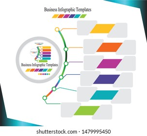 Timeline infographics design vector and web design. Business concept.