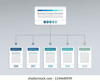 Timeline infographics for diagrams, graphs, web design. Business design elements.