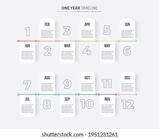 Timeline infographics template. Milestone or process diagram concept.