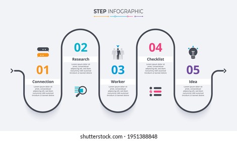 Timeline infographics template. Milestone or process diagram concept.