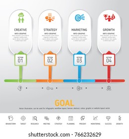 Timeline infographics. Template modern info graphic design, for business template, marketing, creative templates and graphics vector. Background.
