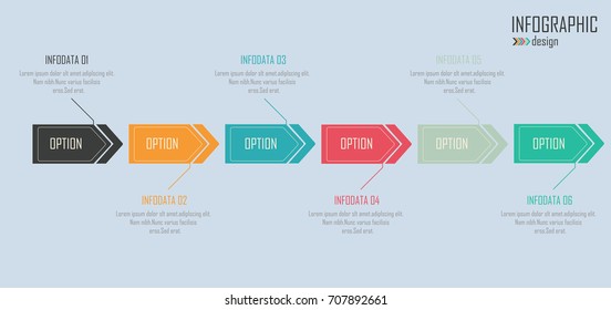 Timeline infographics template,flowchart,workflow or proceess infographics,Vector illustration.