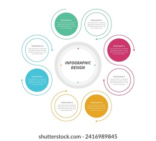 Timeline Infographics Vector Design, Vector business template for presentation, Infographics Layout