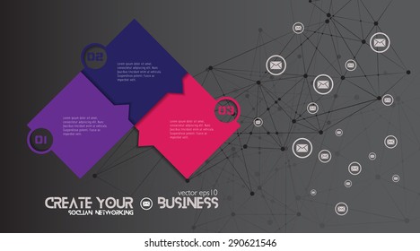 Timeline Infographics. Vector design template.