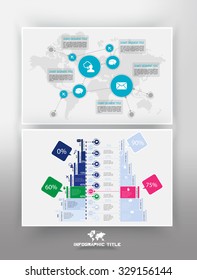 Timeline Infographics. Vector design template.