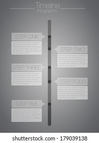 Timeline Infographic-vector design