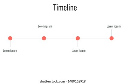 timeline and label icons for your presentation