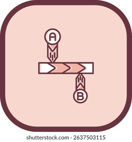 Timeline Line vector Icon Design