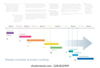 timeline roadmap project diagram Infographic template for business. 6 step modern Timeline diagram with presentation vector timeline roadmap infographic.