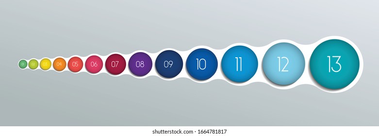 Timeline,  schedule, template, infographic vector.