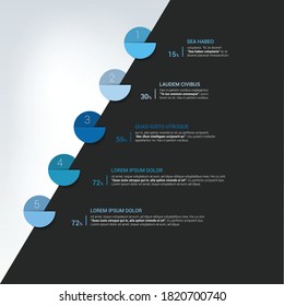 Timeline. Step by step template. Infographic.
