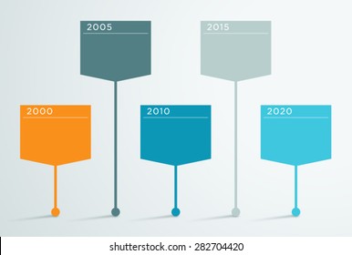 Timeline Vector 3d Infographic 2