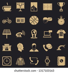 Timepiece icons set. Simple set of 25 timepiece vector icons for web for any design