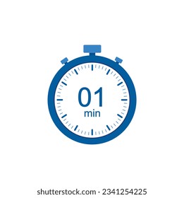 Countdown timer or digital counter timer clock vector flat circle dots icon  for smartphone UI or UX countdown timer design Stock Vector