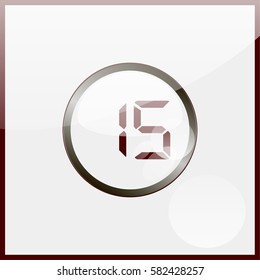Timer 15 minutes.