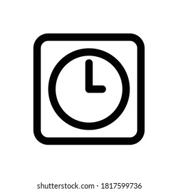 Timer (Camera) icon outline vector