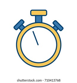 Timer chronometer symbol