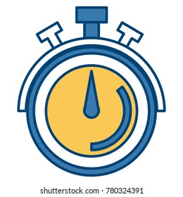 Timer chronometer symbol
