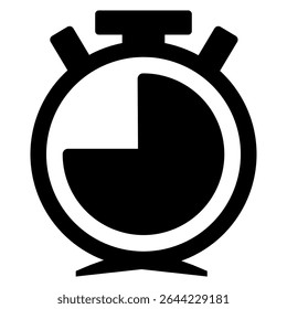 Timer, clock, stopwatch isolated set icons. Countdown timer symbol icon set. Label cooking time. Vector illustration.