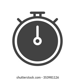 Timer, clock, time icon vector image. Can also be used for business management. Suitable for use on web apps, mobile apps and print media.