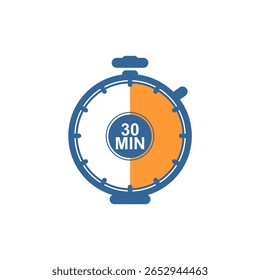Timer Icon 30 minute Vector