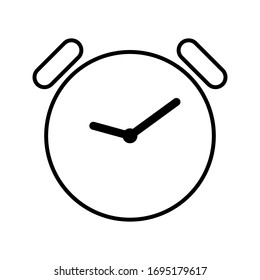 Timer icon, clock sign design