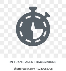 Timer icon. Timer design concept from Time managemnet collection. Simple element vector illustration on transparent background.