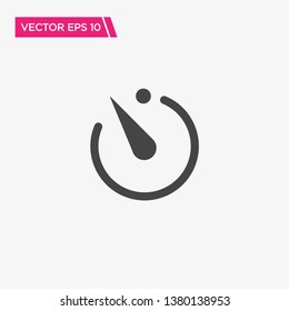 Timer Icon Design, Vector EPS10