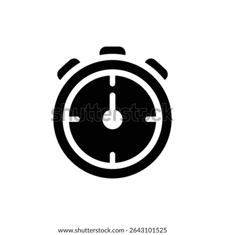 Timer Icon During Online Quiz for Time Management