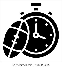Timer Icon Element For Design