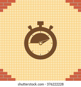 timer icon. Exclusive Symbols 