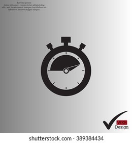 timer icon. Exclusive Symbols 