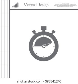 timer icon. Exclusive Symbols 