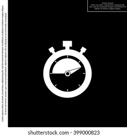 timer icon. Exclusive Symbols 