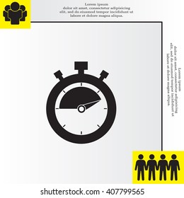 timer icon. Exclusive Symbols 