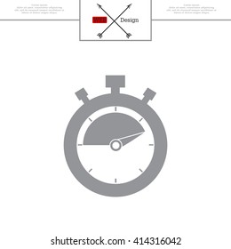 timer icon. Exclusive Symbols 