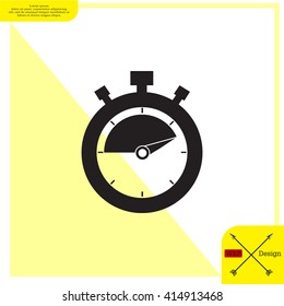 timer icon. Exclusive Symbols 