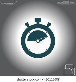 timer icon. Exclusive Symbols 