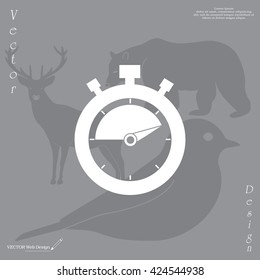 timer icon. Exclusive Symbols 