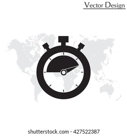 timer icon. Exclusive Symbols 