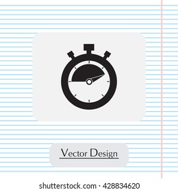 timer icon. Exclusive Symbols 