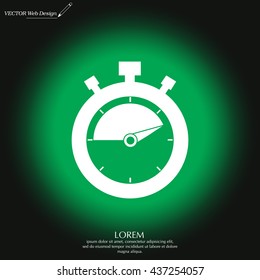 timer icon. Exclusive Symbols 