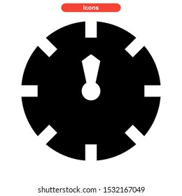 timer icon isolated sign symbol vector illustration - high quality black style vector icons
